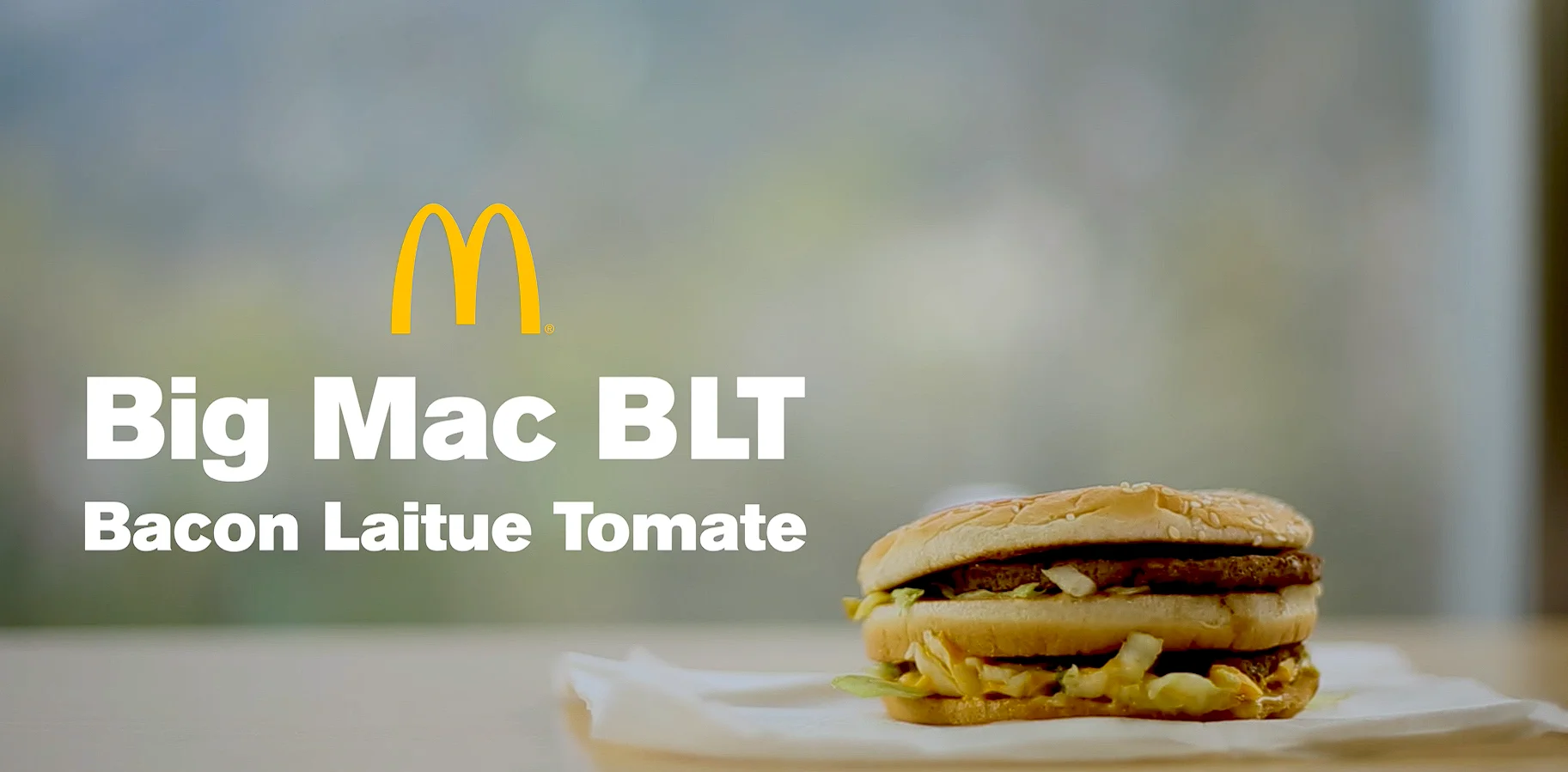 Reproduction d'une publicité McDonald's