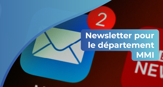 Newsletter pour le département MMI de l’Université Grenoble Alpes